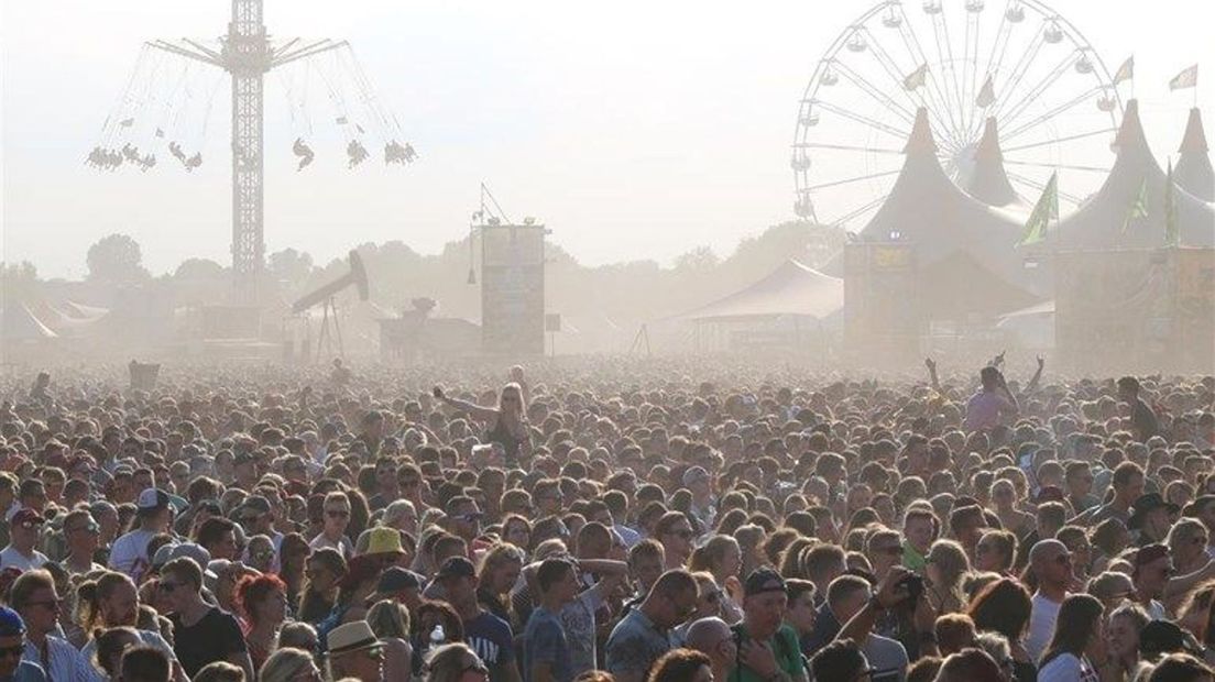 Tienduizenden bezoekers op de Zwarte Cross.