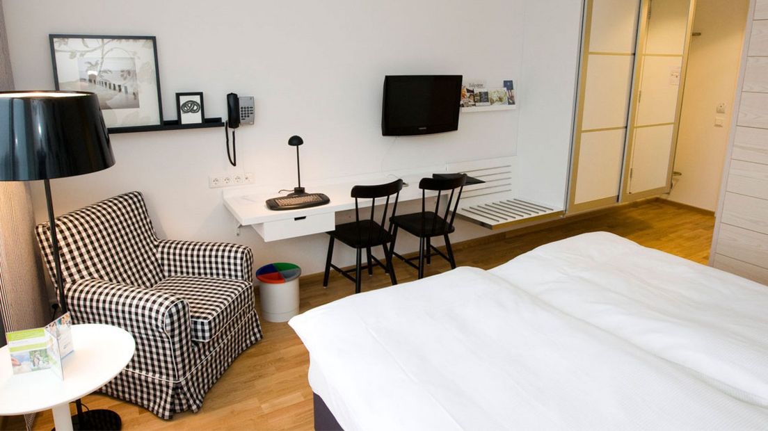 Hotelkamer (foto ter illustratie)