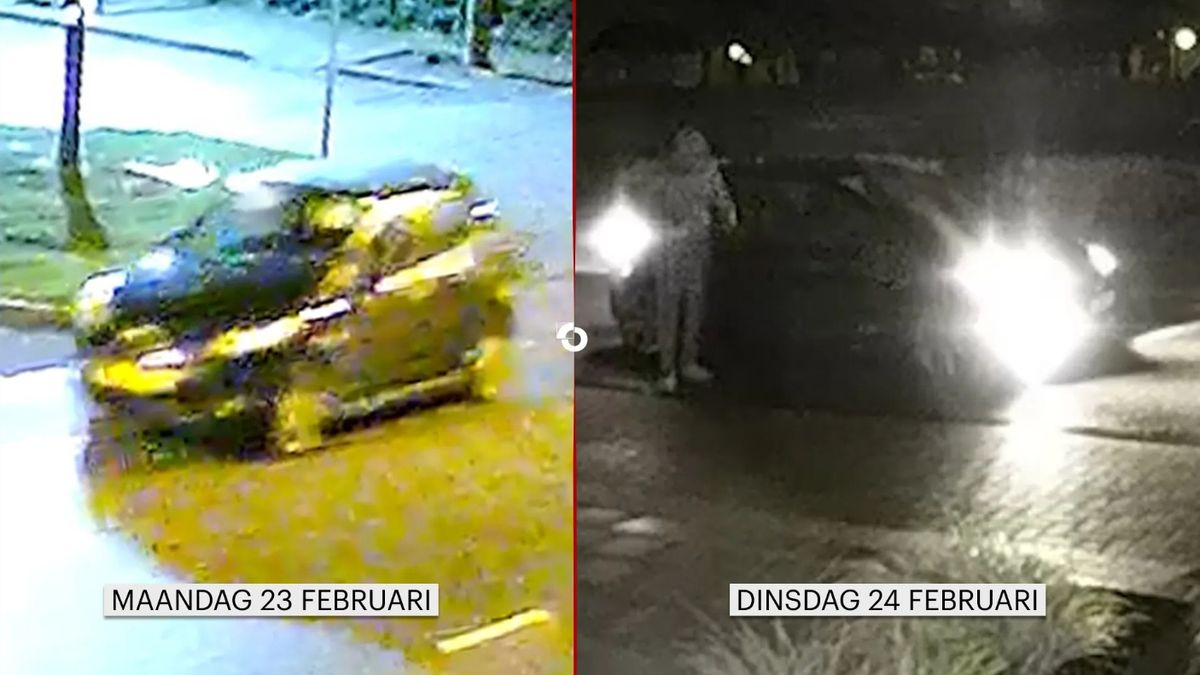 Politie toont beelden van verdachten die auto's in brand staken