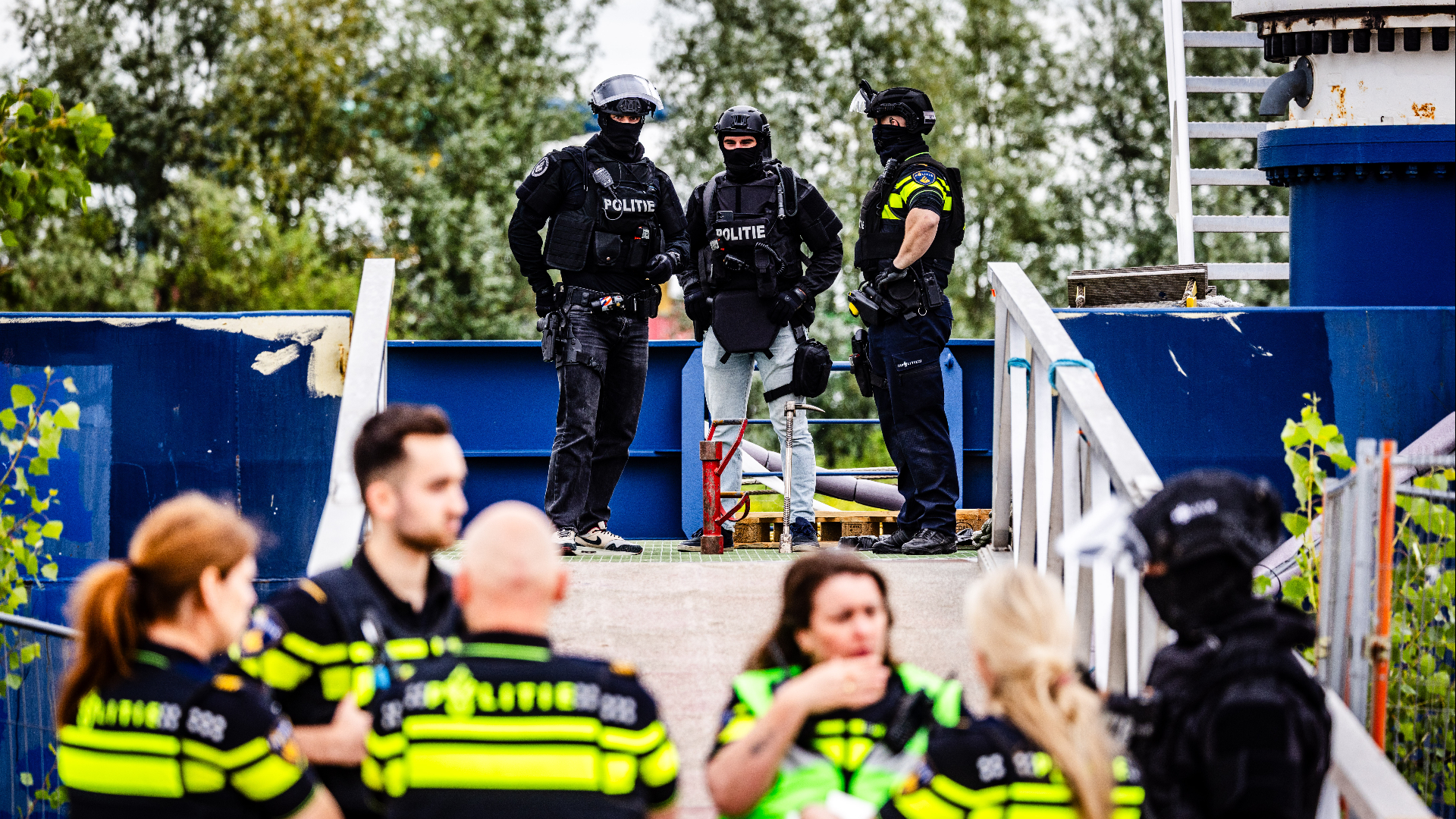 Een 32-jarige man raakte zwaargewond.
