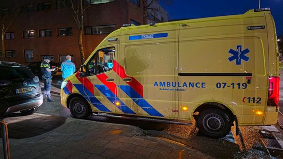 Vrachtwagen botst tegen bomen • fietser gewond