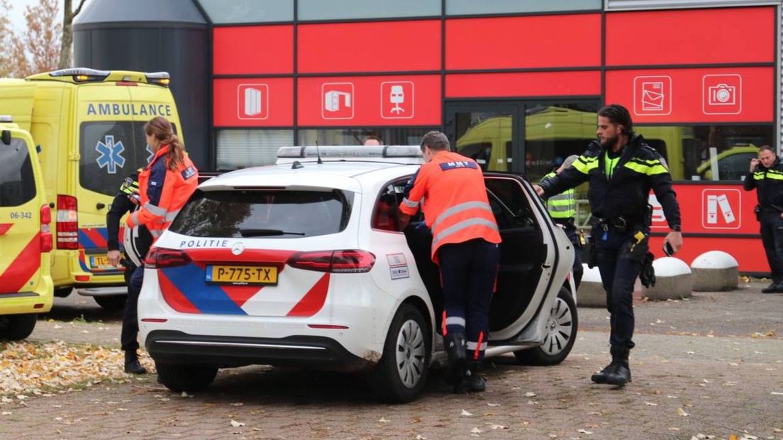 De hulpdiensten kwamen massaal ter plaatse.