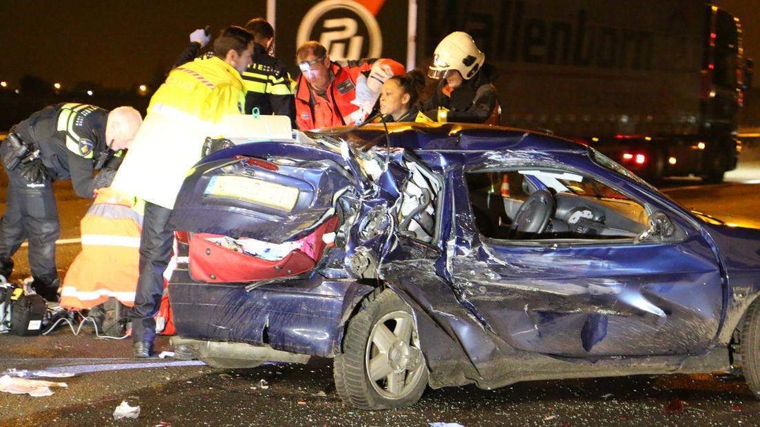 Een 81-jarige vrouw uit Voorburg kwam om het leven bij het ongeluk op de A4.