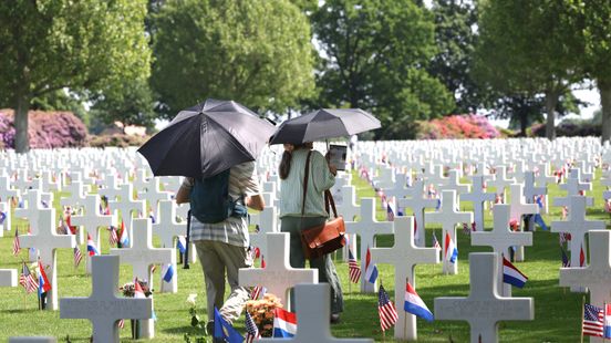 Warme Memorial Day op Amerikaanse begraafplaats Margraten: 'Voor vrijheid moet je blijven opkomen' Nieuws