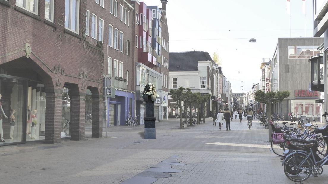 Eén van de locatie waar de buste zou kunnen staan