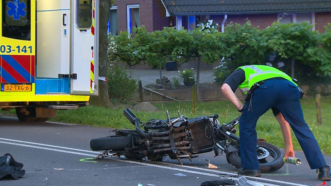 Motorrijders zonder bescherming zijn bij ongelukken kwetsbaarder