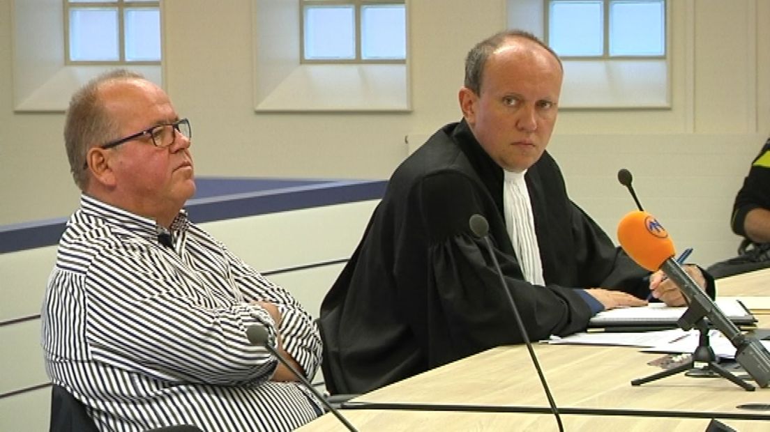 Ex-juwelier Henk Oosterhof voor de rechter