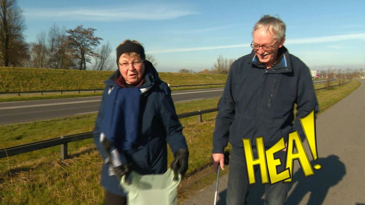 HEA! Wandelen en rommel opruimen