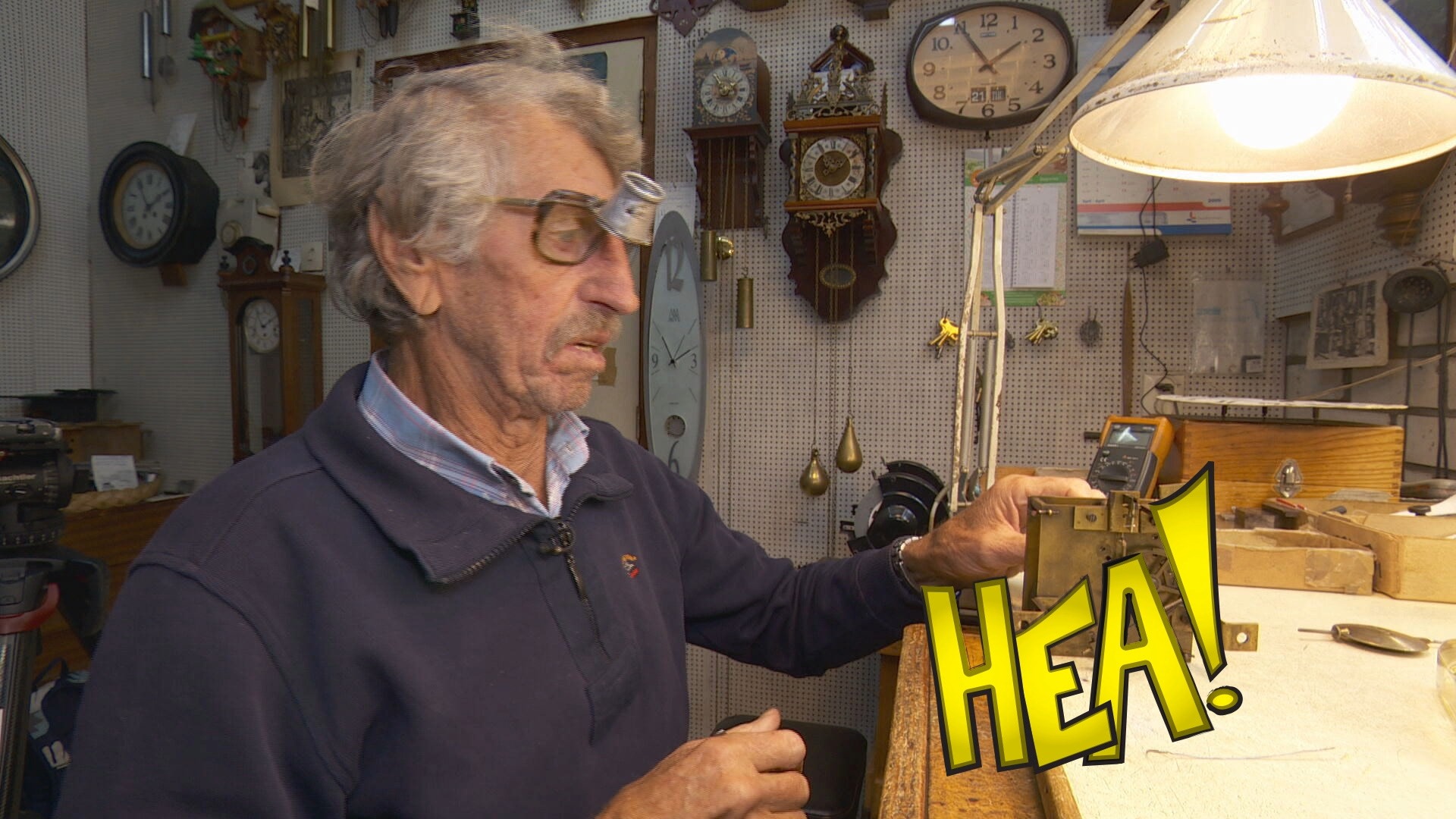 HEA! Lou, de boksende klokkemakker