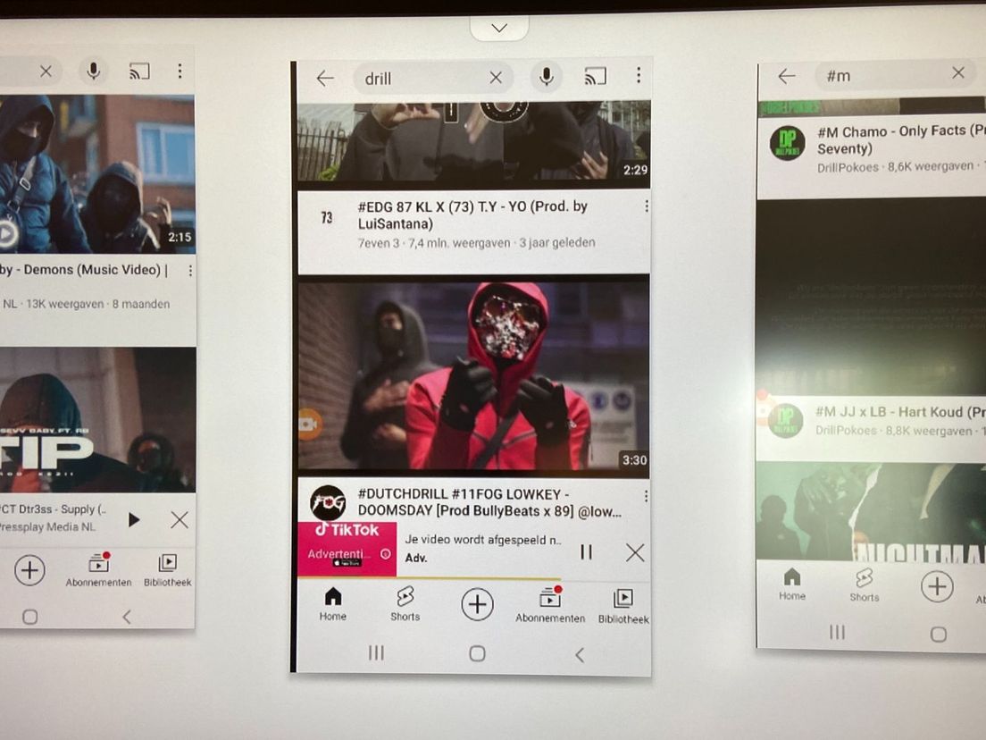 Sociale media zijn dankbare bronnen voor de politie om het criminele gedrag van jongeren te volgen