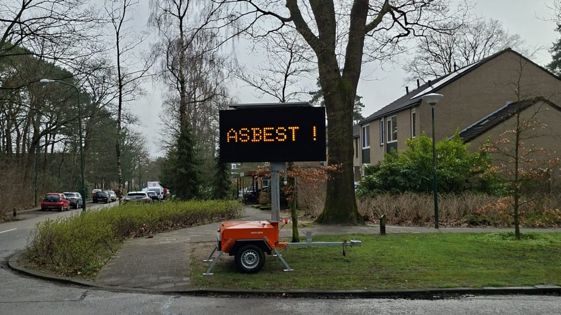 Nog onbekend wanneer asbest in Soesterberg wordt opgeruimd