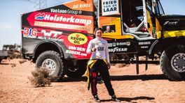 Floor zit in het eerste vrouwenteam ooit in de truck bij de Dakar Rally