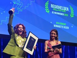 RTV Utrecht-verslaggever Bernadette Keizer wint prijs voor beste nieuwkomer