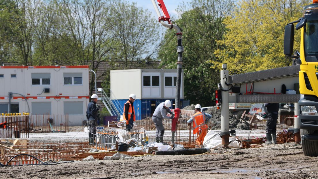 Er wordt druk gewerkt aan de Tirrel in Winsum