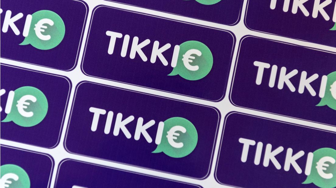Met de betaalapp Tikkie kunnen gebruikers geld aan elkaar overmaken