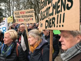 Demonstranten willen toekomst Henschotermeer terug op de politieke agenda