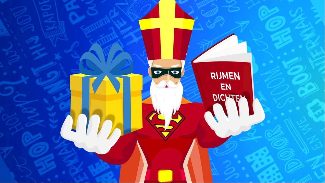 Sinterklaas bij RTV Oost