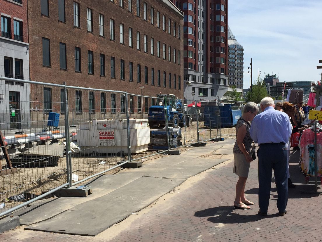 De werkzaamheden op de Binnenrotte begonnen op 5 juli