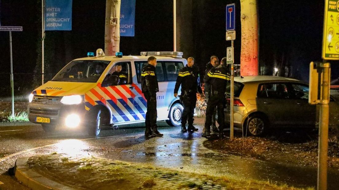 De politie was met meerdere eenheden ter plaatse