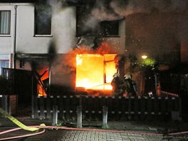 Brand in hoekwoning in Hoogeveen