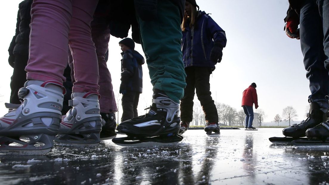 Tweedehands schaatsen niet aan te slepen