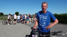 Per fietst 1.500 kilometer met Parkinson en krijgt steun van tientallen mensen