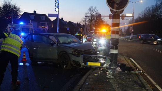 Gewonde bij ongeluk in Meppel. Gewonde bij ongeluk in Meppel.