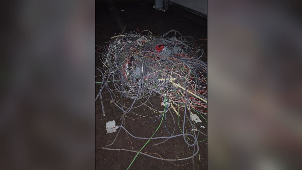 Koperdieven in slooppand, wijkagenten arriveren nét te laat