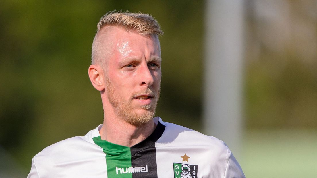 Lex Immers in het shirt van SVV Scheveningen