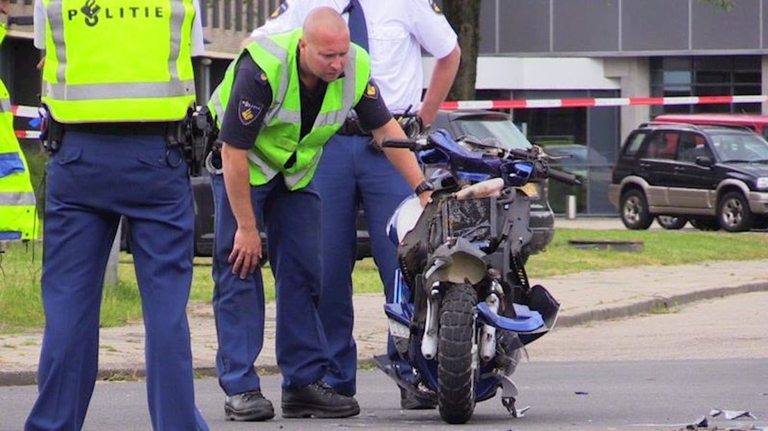 Scooterrijder verongelukt in Meppel