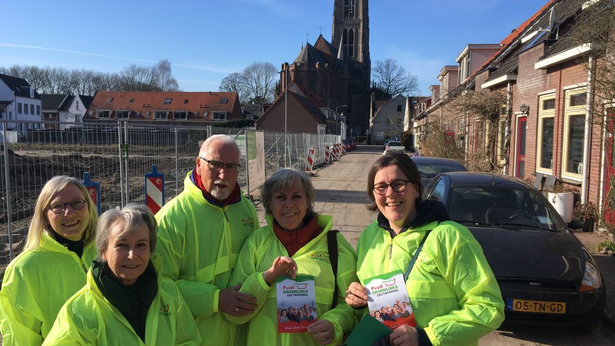 PvdA en GroenLinks samen langs de deuren in Zaltbommel en Heerewaarden