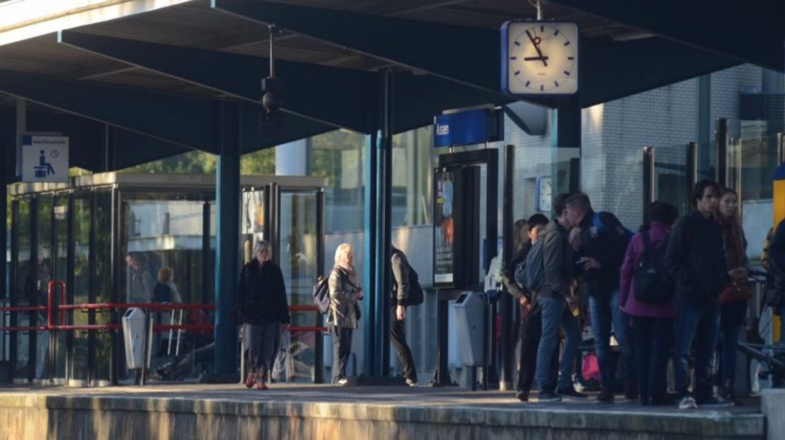 Voorlopig rijden er geen treinen tussen Assen en Groningen (Rechten: archief RTV Drenthe)
