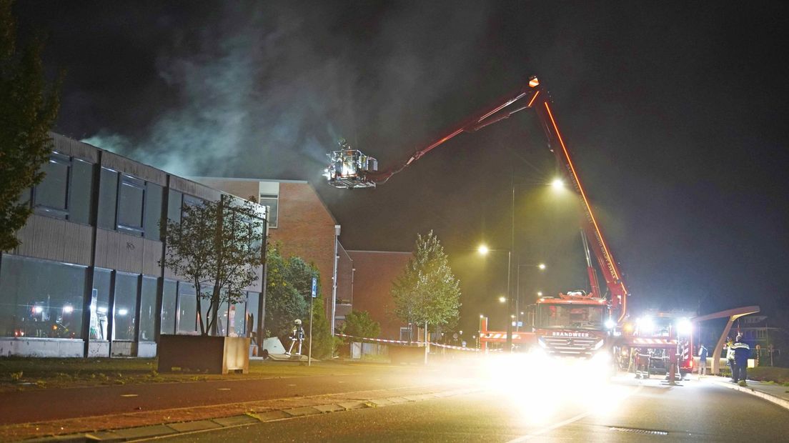 brand Assen supermarkt