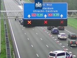 Zwaargewonden na groot ongeluk op A2 bij Oudenrijn, snelweg weer open