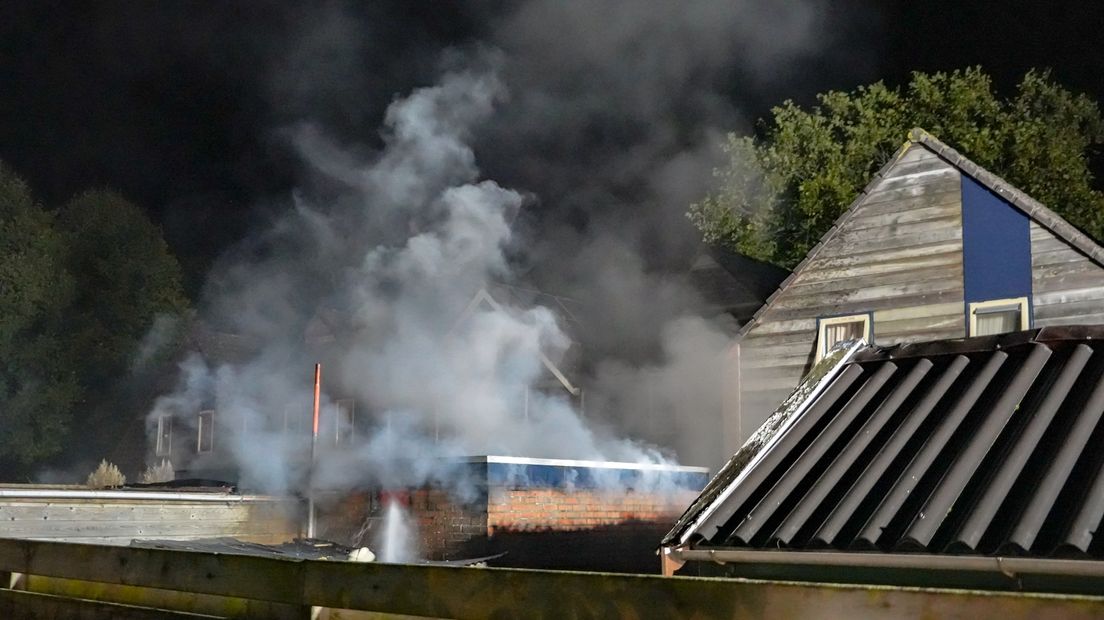 Schuurtje brand uit in Roden