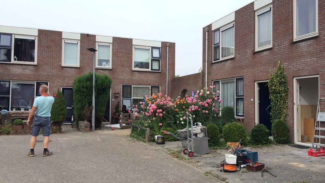 Woningen aan het Lodewijk Napoelonplein (Rechten: Marjolein Knol/ RTV Drenthe)