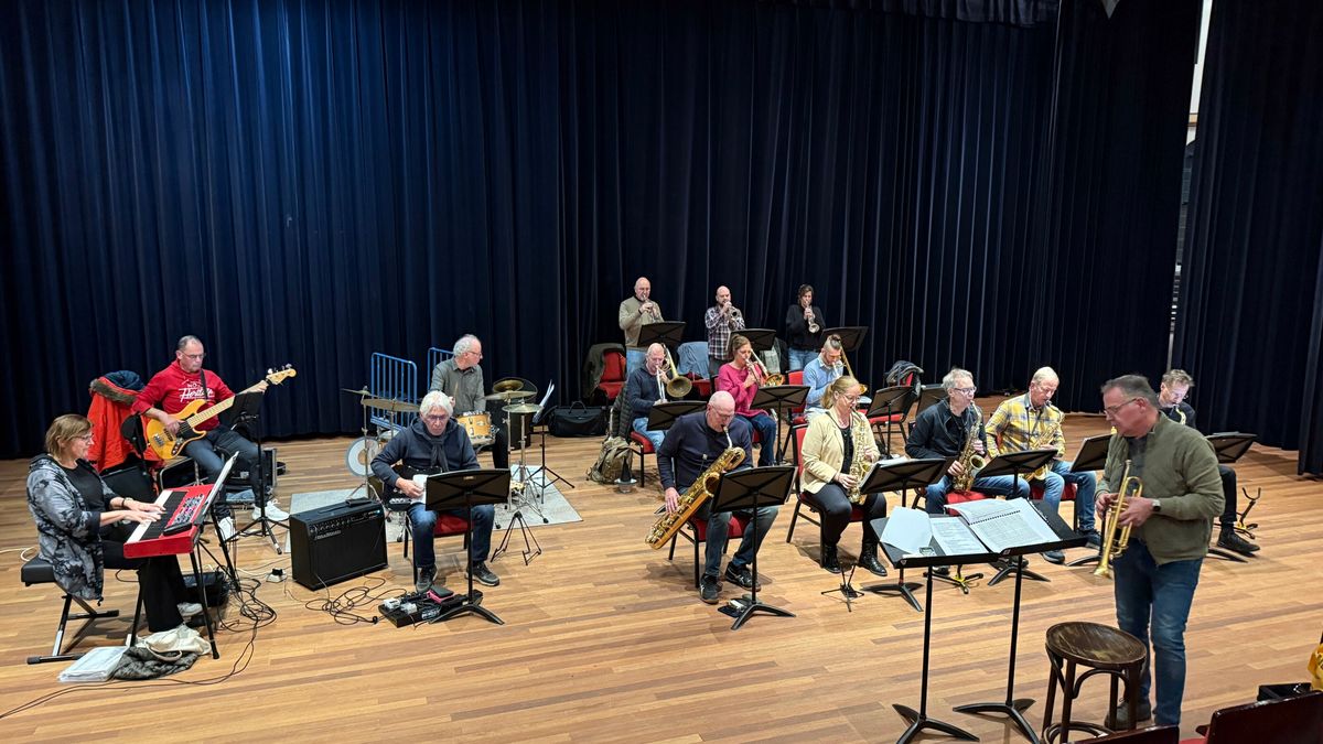 Blue Note Bigband uit Assen bestaat 25 jaar: 'We zijn muzikale vrienden'