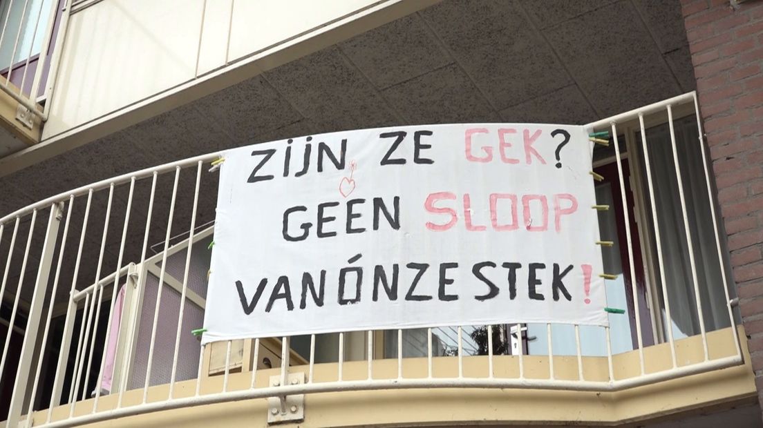 Bewoners willen niet weg