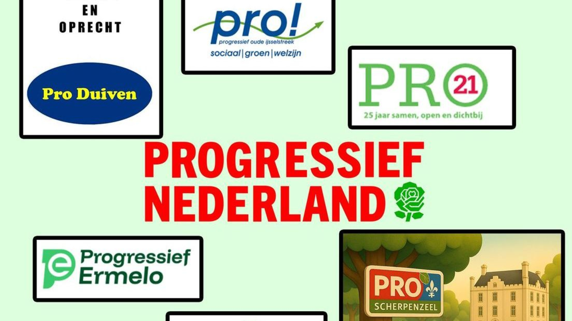Foto: GroenLinks-PvdA mag PRO heten, tot frustratie van lokale partijen