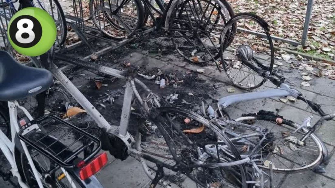 Brand in fietsenstalling Neede beschadigt vijf fietsen