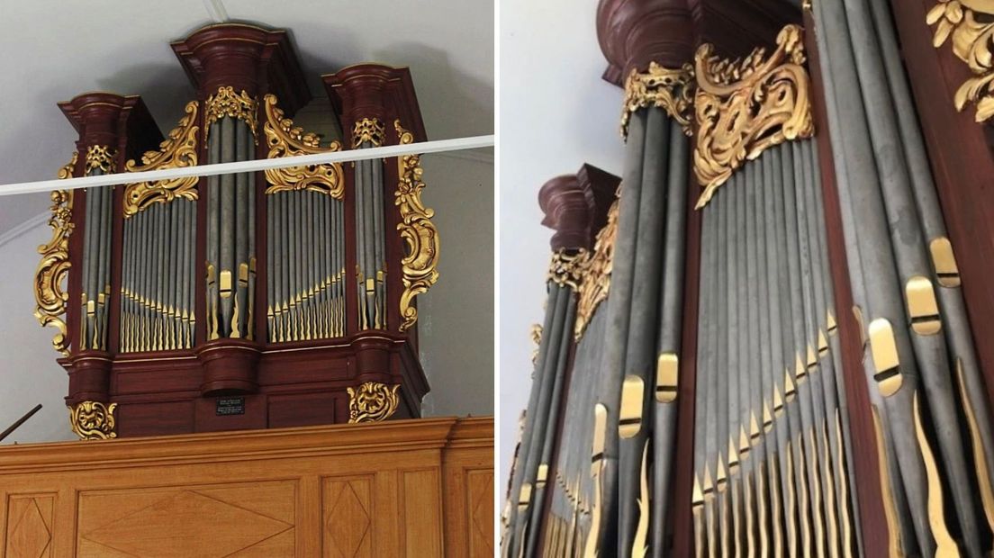 Het orgel in Beek