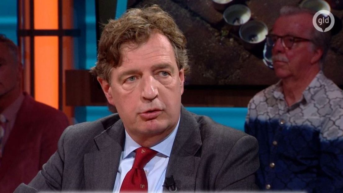 Burgemeester René Verhulst van Ede, vrijdagavond in De Week van Gelderland.