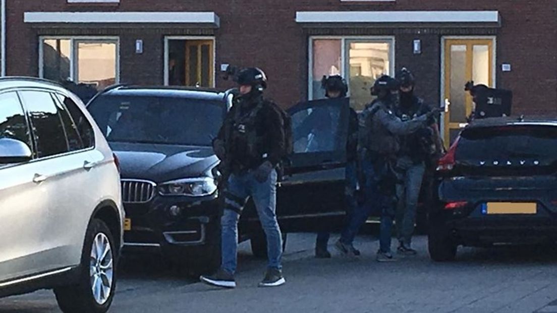 De politieactie in september 2018.