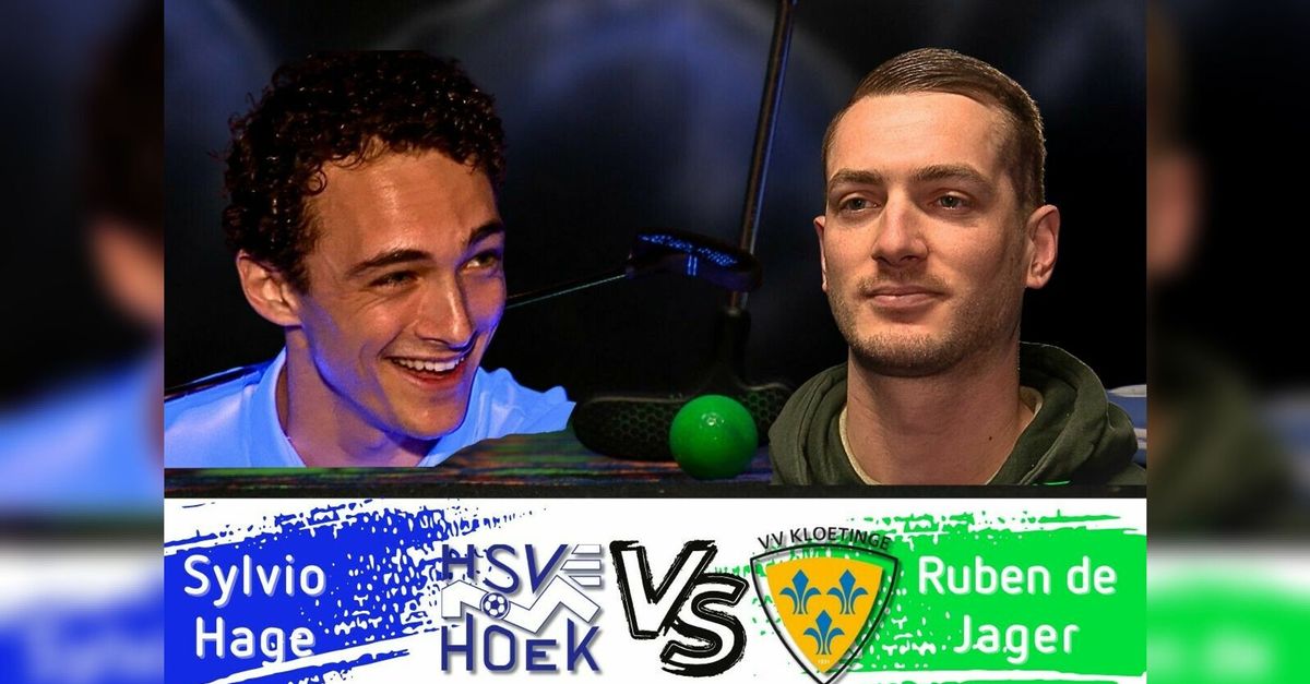 Eerste klap is daalder waard: Sylvio Hage verslaat Ruben de Jager in