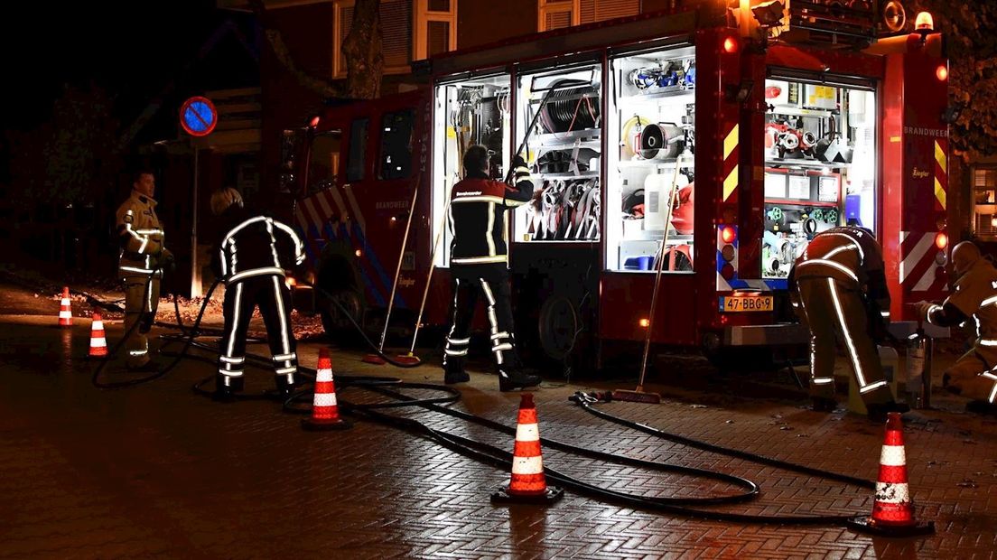 Flink poetsen maakt de weg weer schoon