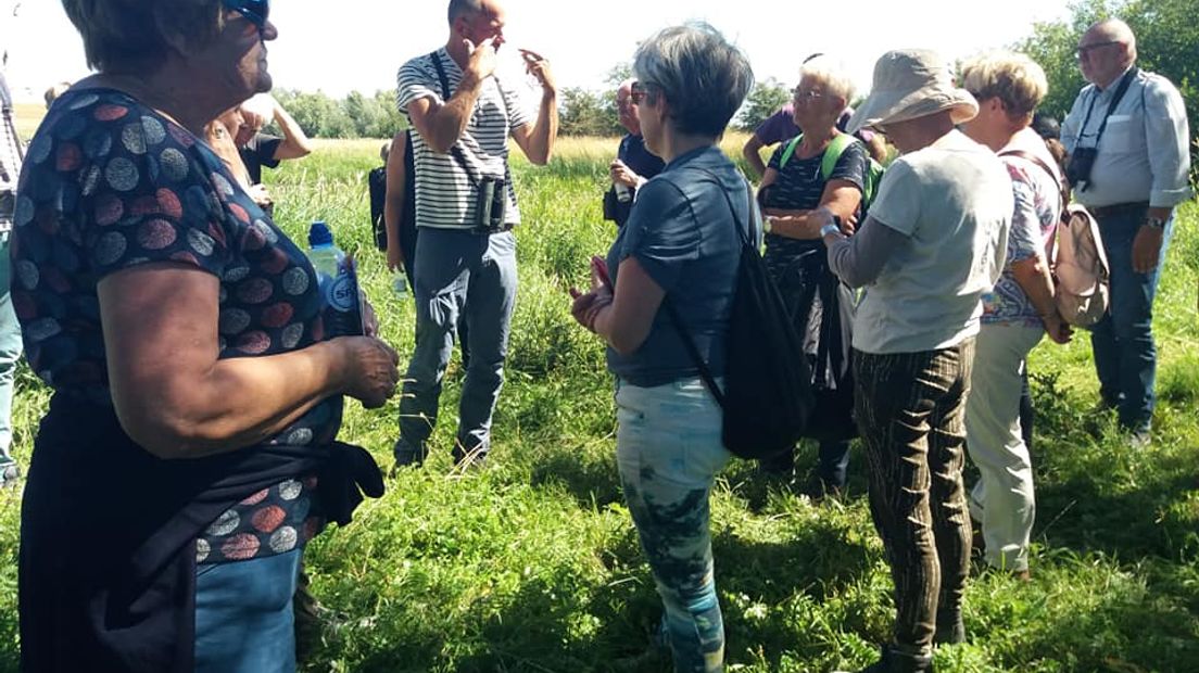 Twan Teunissen van Ark Natuurontwikkeling geeft uitleg