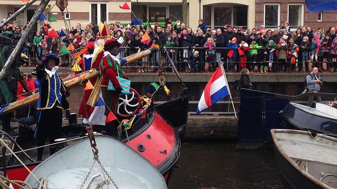 Sinterklaas kon op een warm onthaal rekenen in Amersfoort.