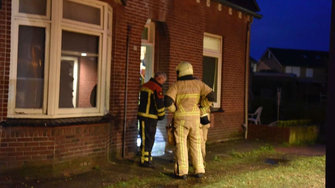 Brandweer besluit woning te ventileren