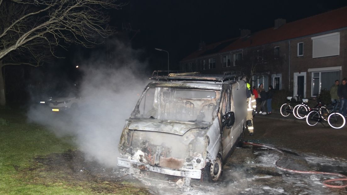 Autobranden in Domburg en Westkapelle