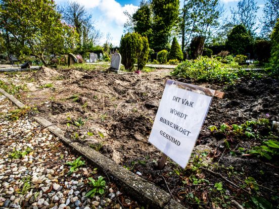 Graven op begraafplaats te vroeg verwijderd: 'Boosheid van mensen is terecht'
